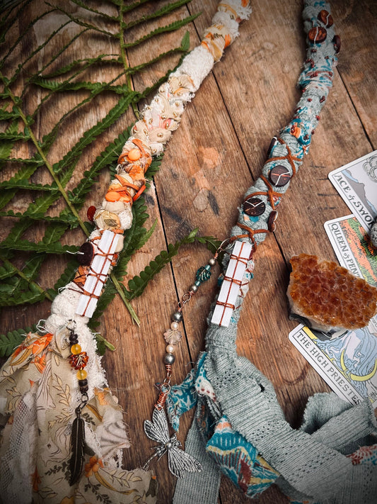 Handmade Crystal Hair Wrap