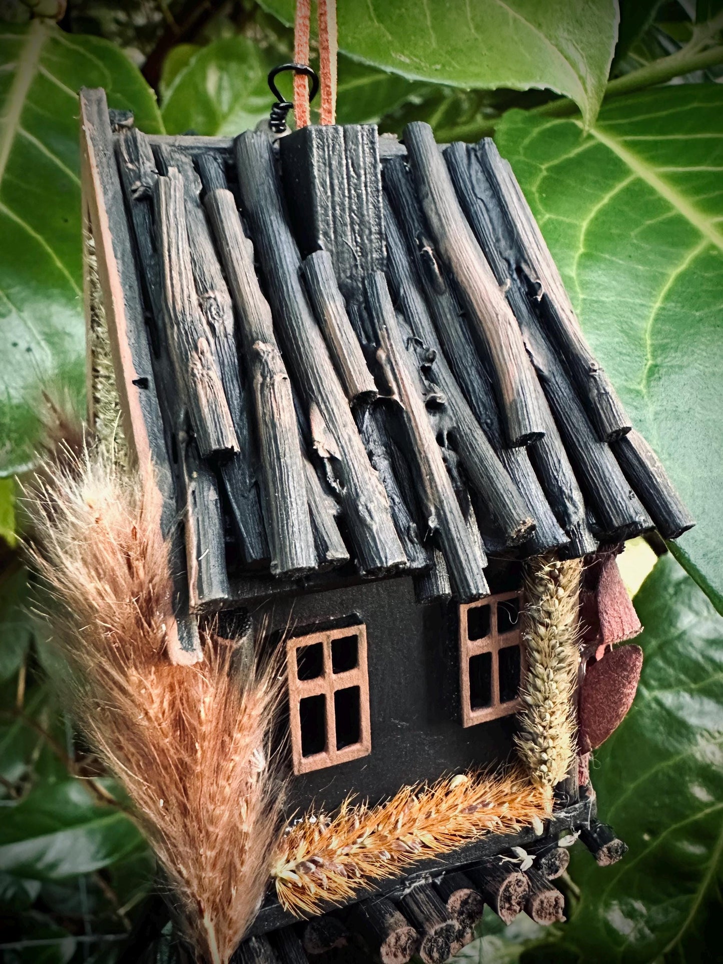 Handmade Baba Yaga Hut Decoration
