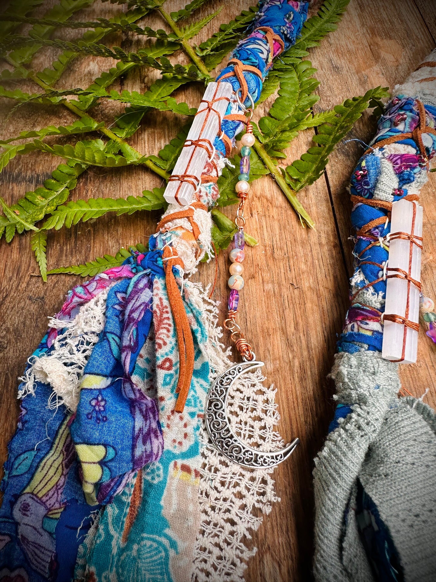 Handmade Crystal Hair Wrap