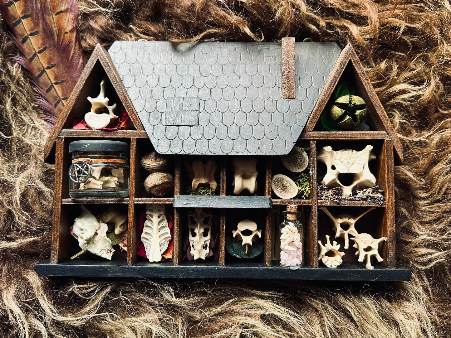Handmade Curio Shelf