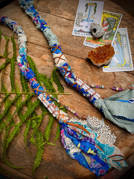 Handmade Crystal Hair Wrap