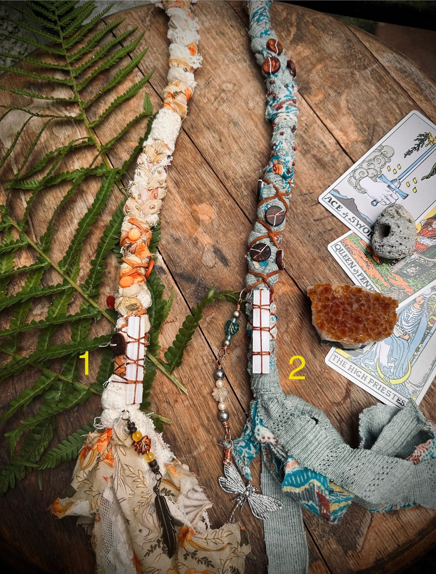 Handmade Crystal Hair Wrap