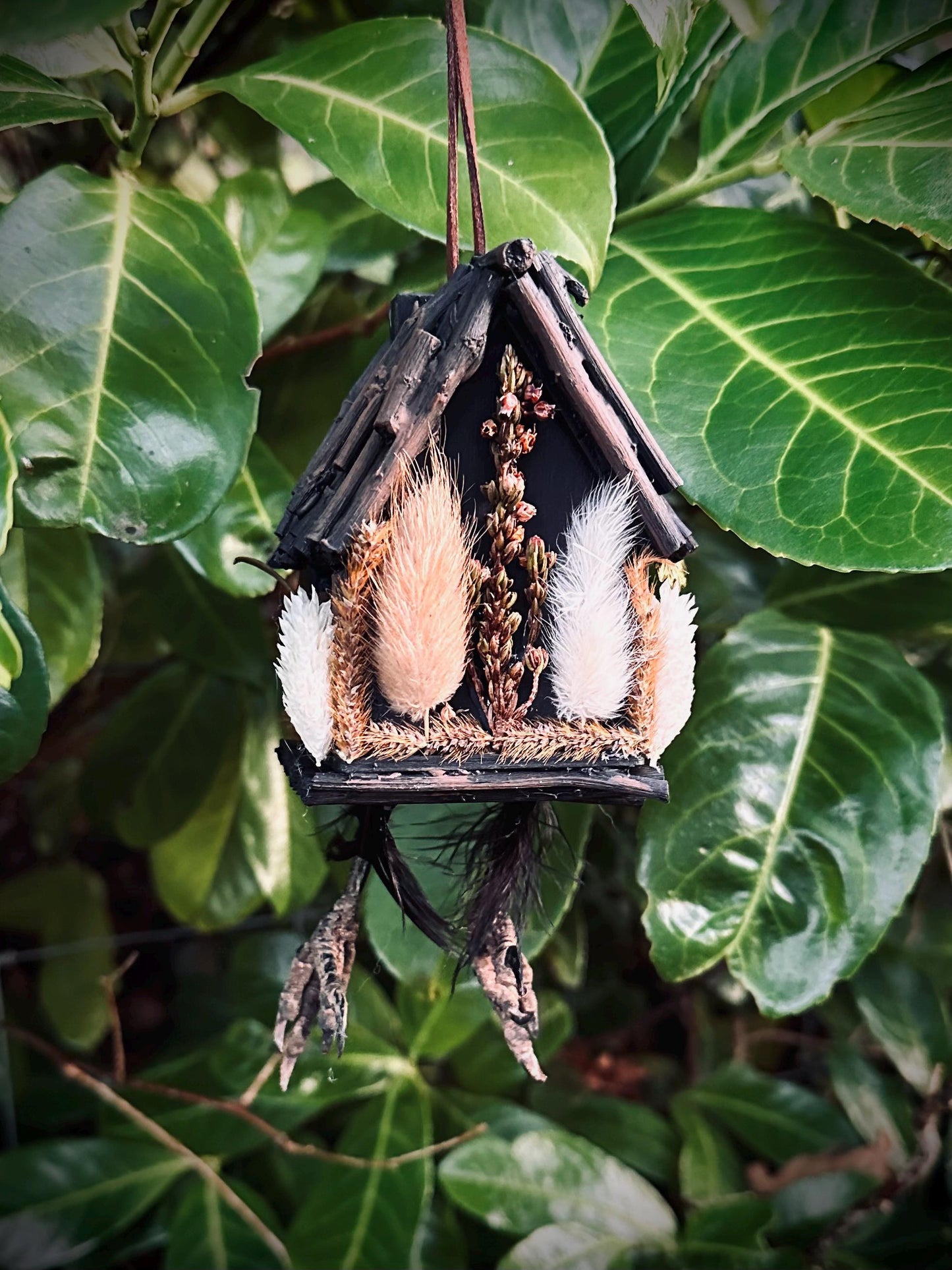 Handmade Baba Yaga Hut Decoration