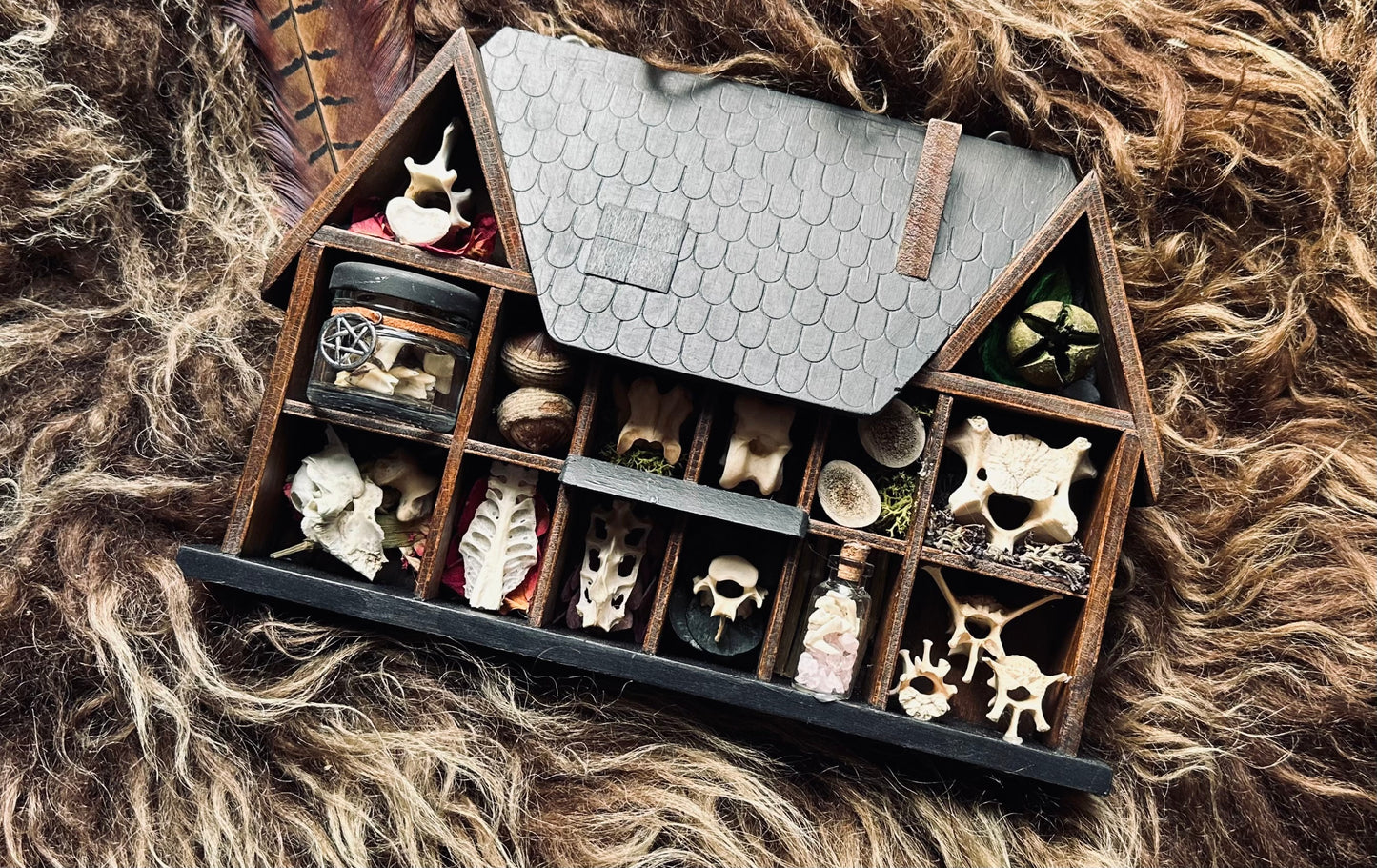 Handmade Curio Shelf