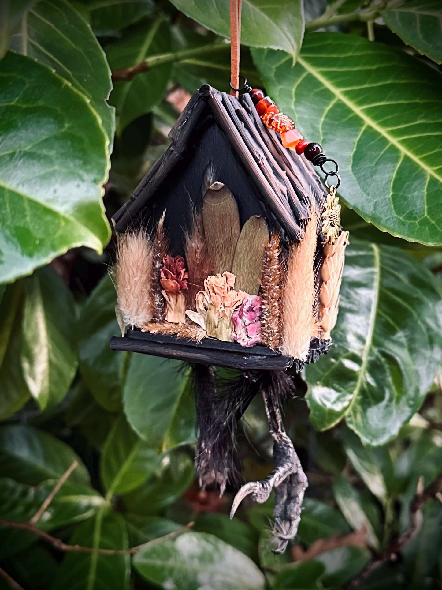 Handmade Baba Yaga Hut Decoration