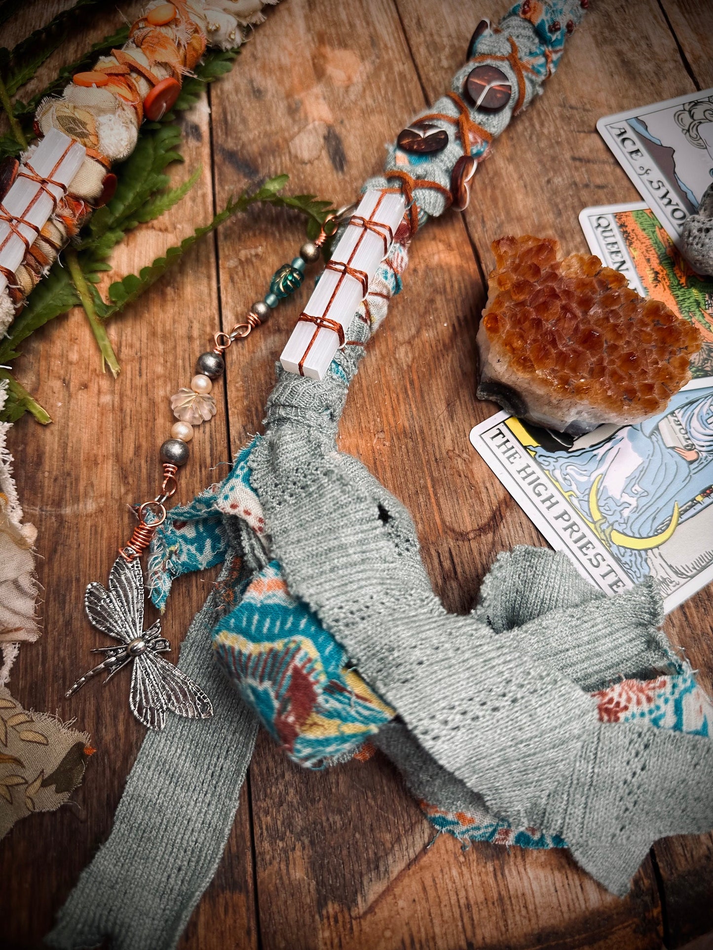 Handmade Crystal Hair Wrap
