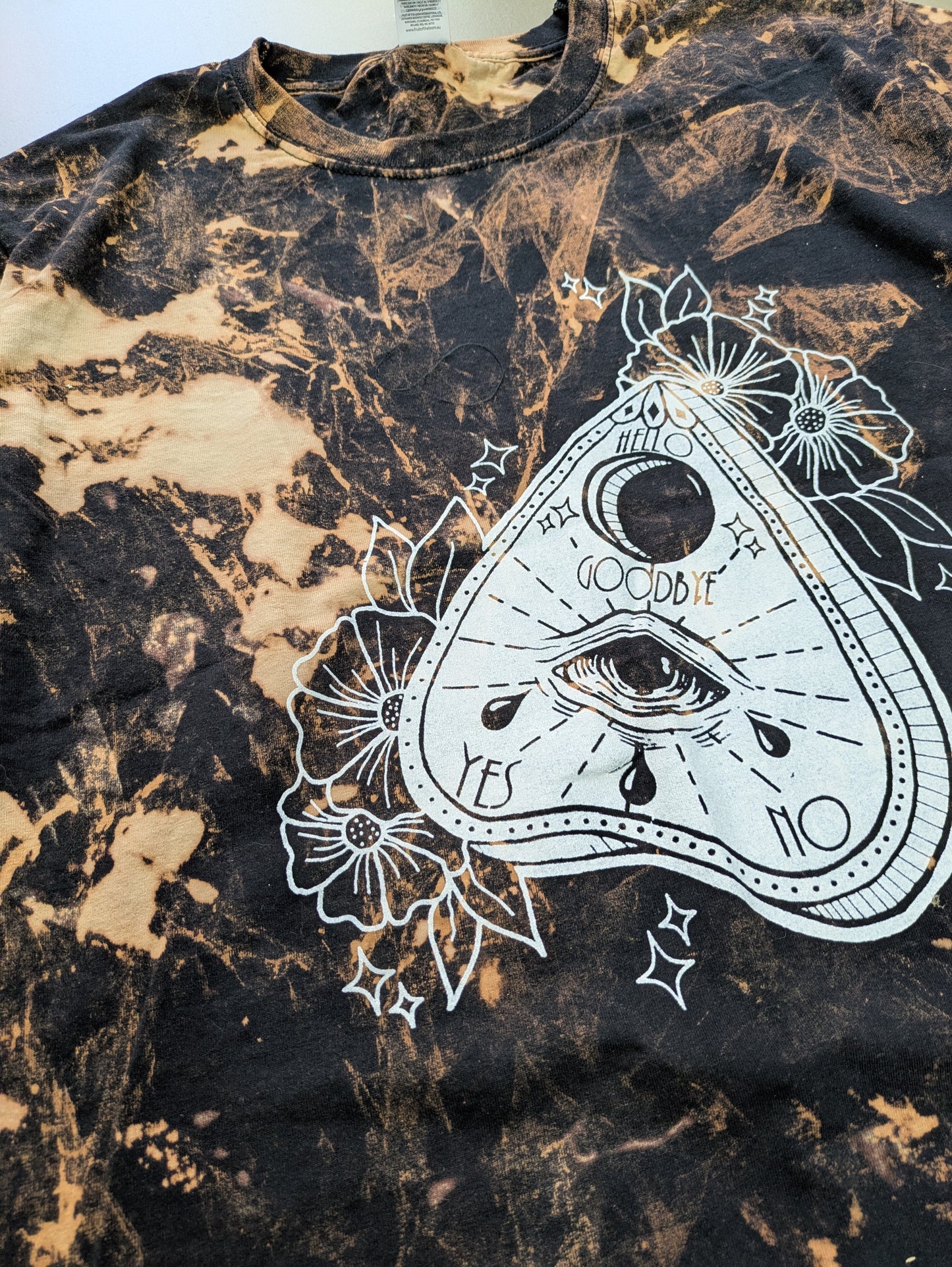 Hello Goodbye Ouija Tie Dye T-shirt