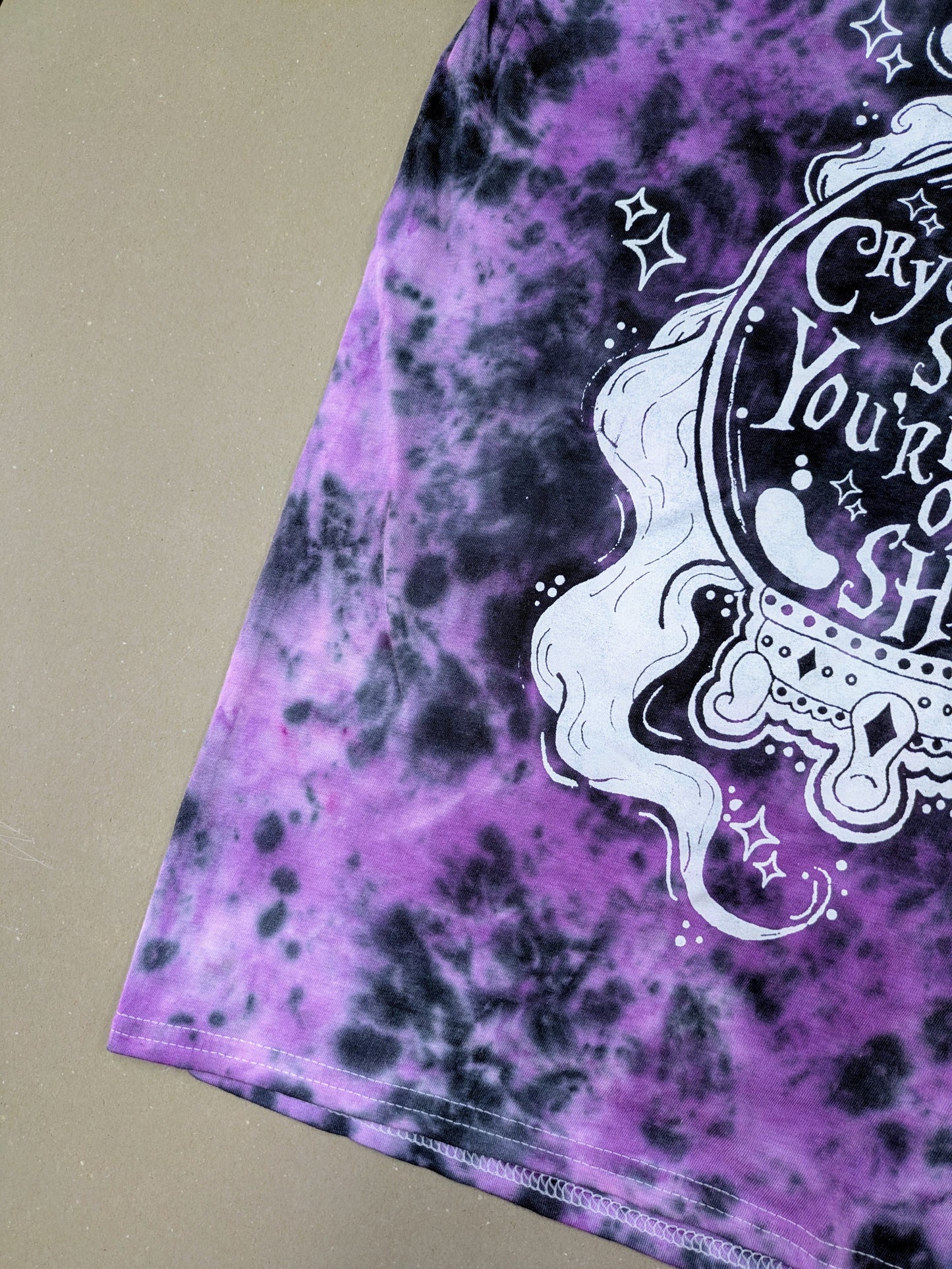 My Crystal Ball Says You're Full Of Shit Tie Dye T-shirt