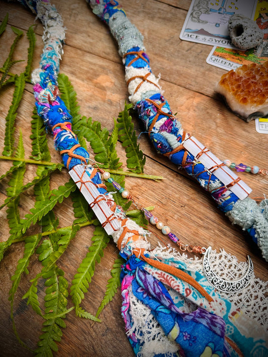 Handmade Crystal Hair Wrap
