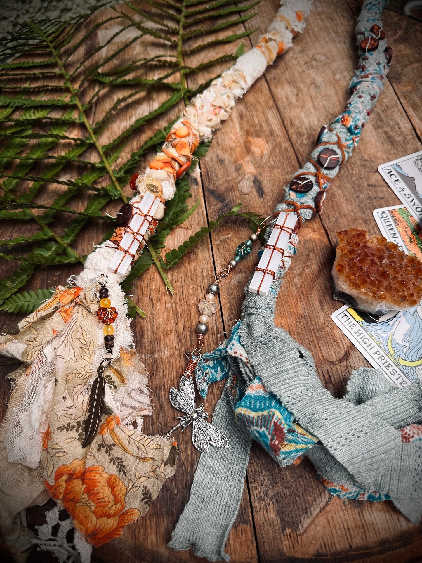 Handmade Crystal Hair Wrap